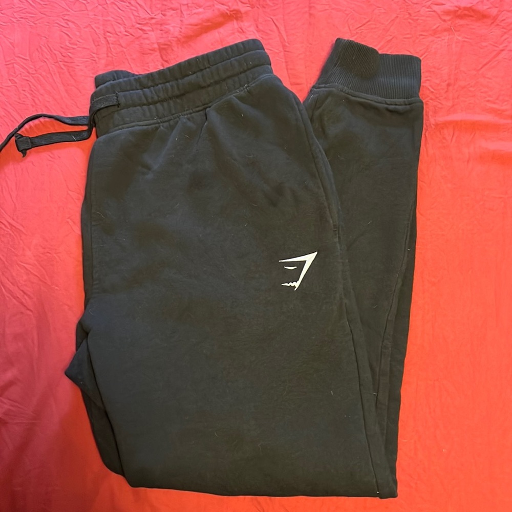 Gymshark Black jogger sweatpants